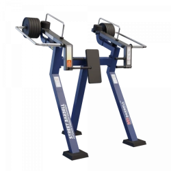 Standing overhead press with variable load
