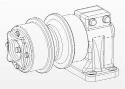 Support roller 3006-21-15SB