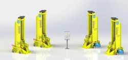 Mobile jacking machine UDP200DA