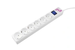 Filter-extension Power Cube 3,0 m 6 sockets (white)