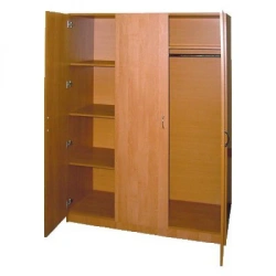 Three-door combination cupboard, "Bashkir Furniture Factory" brand.