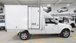 Automobile, modifications NV21PE, cat. N1G in the version of food transportation, auto refrigerator, on the basis of the car LAD