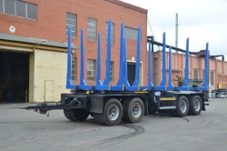 Sorting trailer of Tonar 8980 model with TONAR axles of 1342 models.