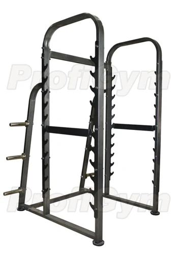 Heavy-Duty Bent Power Frame for Weightlifting