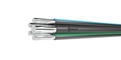 Self-supporting insulated wires for overhead power lines type CIP-2