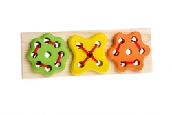 Lacing "Flower Set" (6 pieces), Item No. 610-6