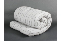 Springless mattress in a cover made of cotton fabrics with a filler Hollofiber (PE fibre) of trade mark TC "Bagira".