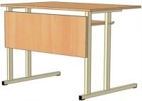 Wooden table for educational establishments