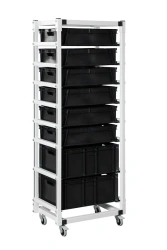 Industrial furniture, including antistatic (ESD) Viking: ST-B, rolling stand with boxes