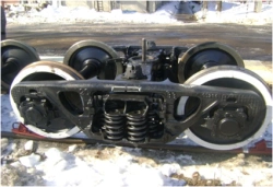 Biaxial trolleys model 18-9771, type 2 GOST 9246