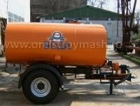 Utility vehicle Semitrailer tractor model OPM-3.5 (water-washing equipment) with capacity of 3.5 m.cu.