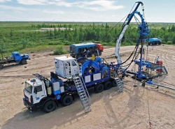 Coiled tubing unit for underground and workover wells UKRS-30