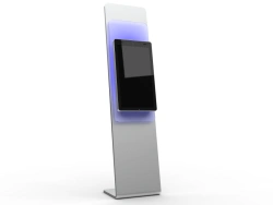 SAGA S-27 queue management system touch screen kiosk
