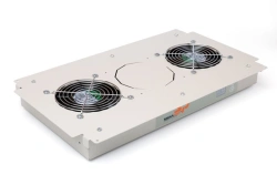 Universal T-series fans for installation in wall-mounted telecoms cabinets