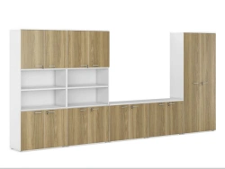 Medium cupboard with blank doors, item No. CLF527