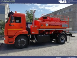 Refuelling tanker (ATZ) 7074K1-50 on Kamaz 43253-0001010-15 chassis