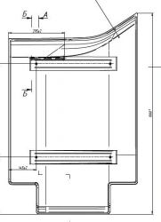 Gangway panel, dev. ????.01.7752.90.02.000