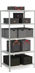 Metal shelf reinforced shelving unit model STF Shelf 1075-2.0