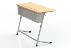 Pupil's desk "Premium 1P/2P" with perforation, article C-21