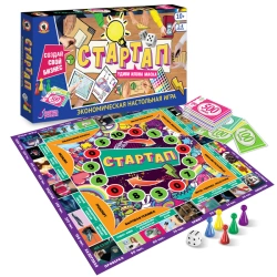 Economic board game "Startup"
