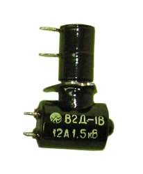 Vacuum high frequency relays single pole single direction polarised B2D-1V