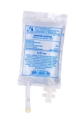 Sodium chloride, 0.9%, 100 ml.