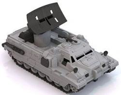 All-terrain vehicle "Marine" with echolocator