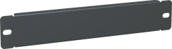 FP05-01U-LWS ITK 1U cover panel for 10" LINEA WS cabinet black