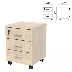 Mobile cabinet with 3 drawers, item "Bashkir Furniture Factory" brand