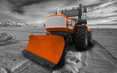 Yaroslavets Ya-250B wheeled bulldozer