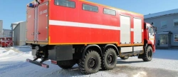 Pump and hose fire truck ANR 100-2,0 (43118) type 670611, on KAMAZ chassis, modification 43118-50.
