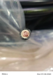 Wire for rolling stock with insulation from thermoplastic elastoplast, in sheath from cold-resistant polyvinylchloride plasticat