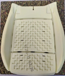 L0587684 YYY XX double seat cushion foam split right side Peugeot, Citroen, Opel, where XX is the engineering number.