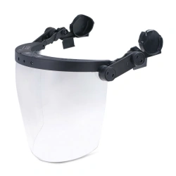 Face shield with helmet attachment KBT Sphere VISION® TITAN RX, item no. 04630.