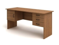 Two-drawer desk with drawers and door SK29 of "Kants" series