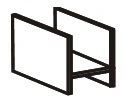 Stand under the system unit of "Style B KR" series