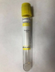 Vacuum tubes for venous blood sampling CORVAY with thrombin and gel, glass Size: 16*100 mm; vacuum volume: 8 ml
