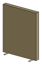 Exposition stand 1800 x 200 (600) x 2200mm