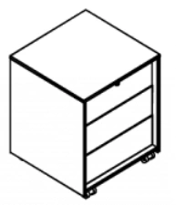 Mobile cabinet SNC2