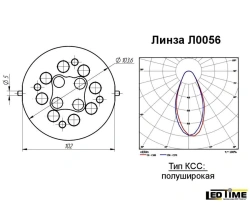 LED lens Ledtime L0056