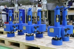 High pressure shut-off valves
