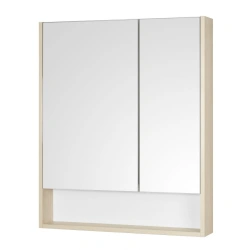 Mirror cabinet Aquaton Scandi 70 white, oak verona1.A252.2.02S.DB2.0