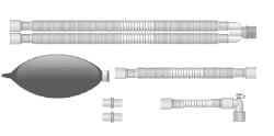 Respiratory devices for joint use with anaesthetic and resuscitation equipment, version: a