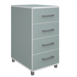 High cabinet with 4 drawers