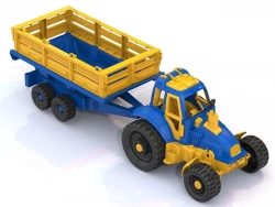 Tractor with trailer