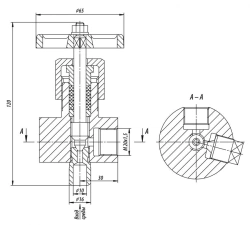 1093-10-0-0 shut-off valve (valve)