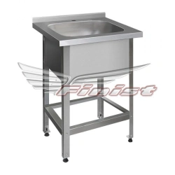 Solid drawn sink table VMNz