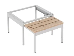 LS series stand with pull-out bench