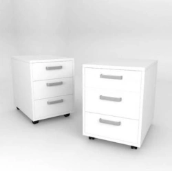 Swinging cabinet