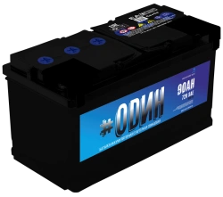 Lead battery for starting piston engines AKB 6ST- 90 "#ODIN"